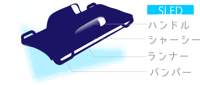 スケルトン競技に必要なアイテム